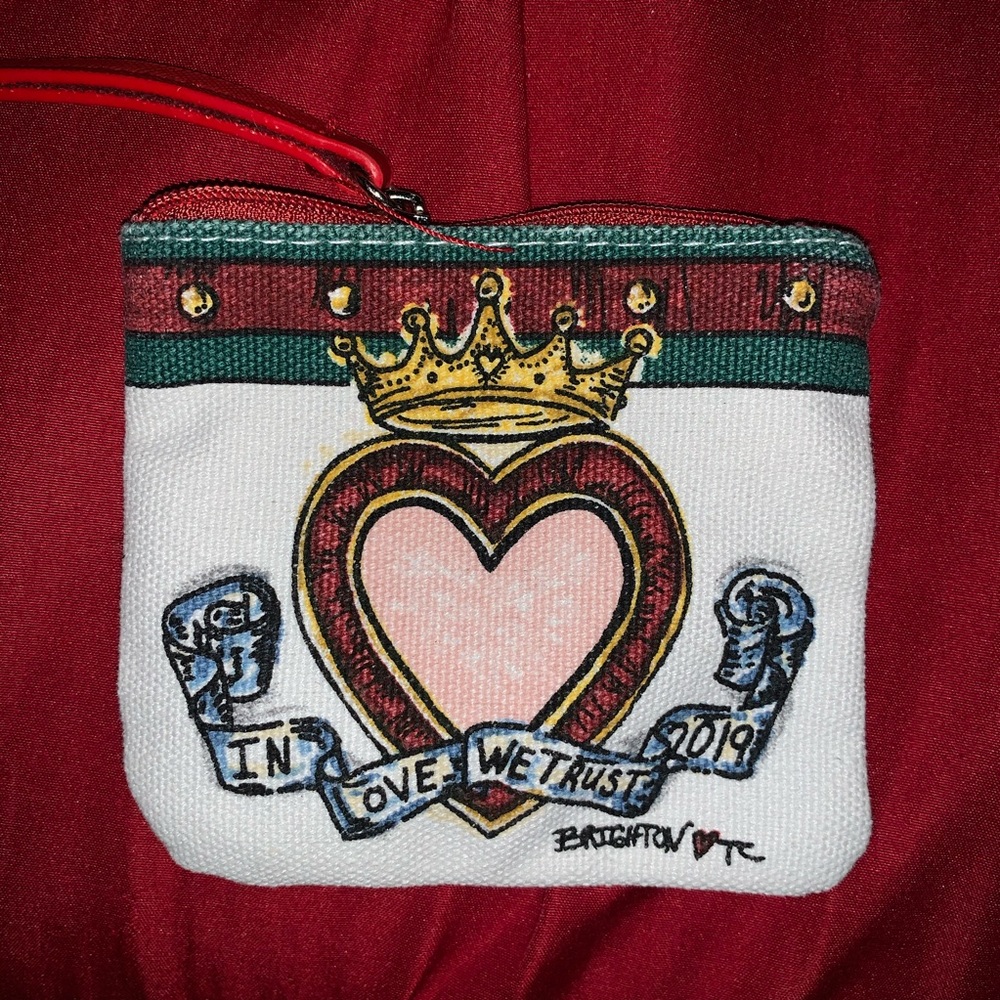 Brighton “In Love We Trust 2019” Mini Pouch